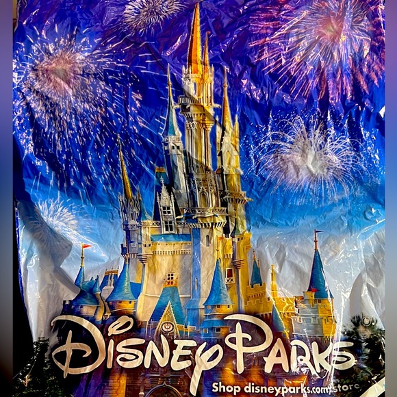 Cute Disney Floral Ears-OS-Multicolored Flowers-Never Used-Excellent Cond NWT - Picture 6 of 6